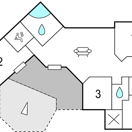 Σπίτι διακοπών Cozy In Rodby With Sauna *
