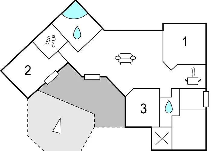 بيت للعطل Cozy In Rodby With Sauna *